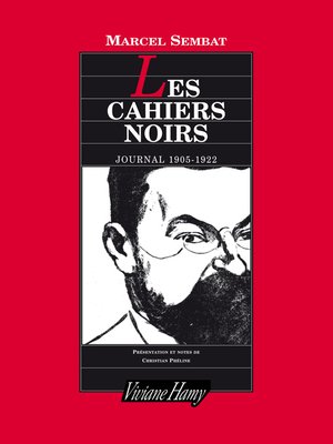 cover image of Les Cahiers noirs, journal 1905-1922